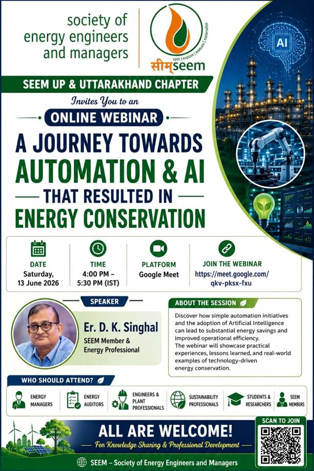SEEM UP & Uttarakhand Chapter Organised Webinar